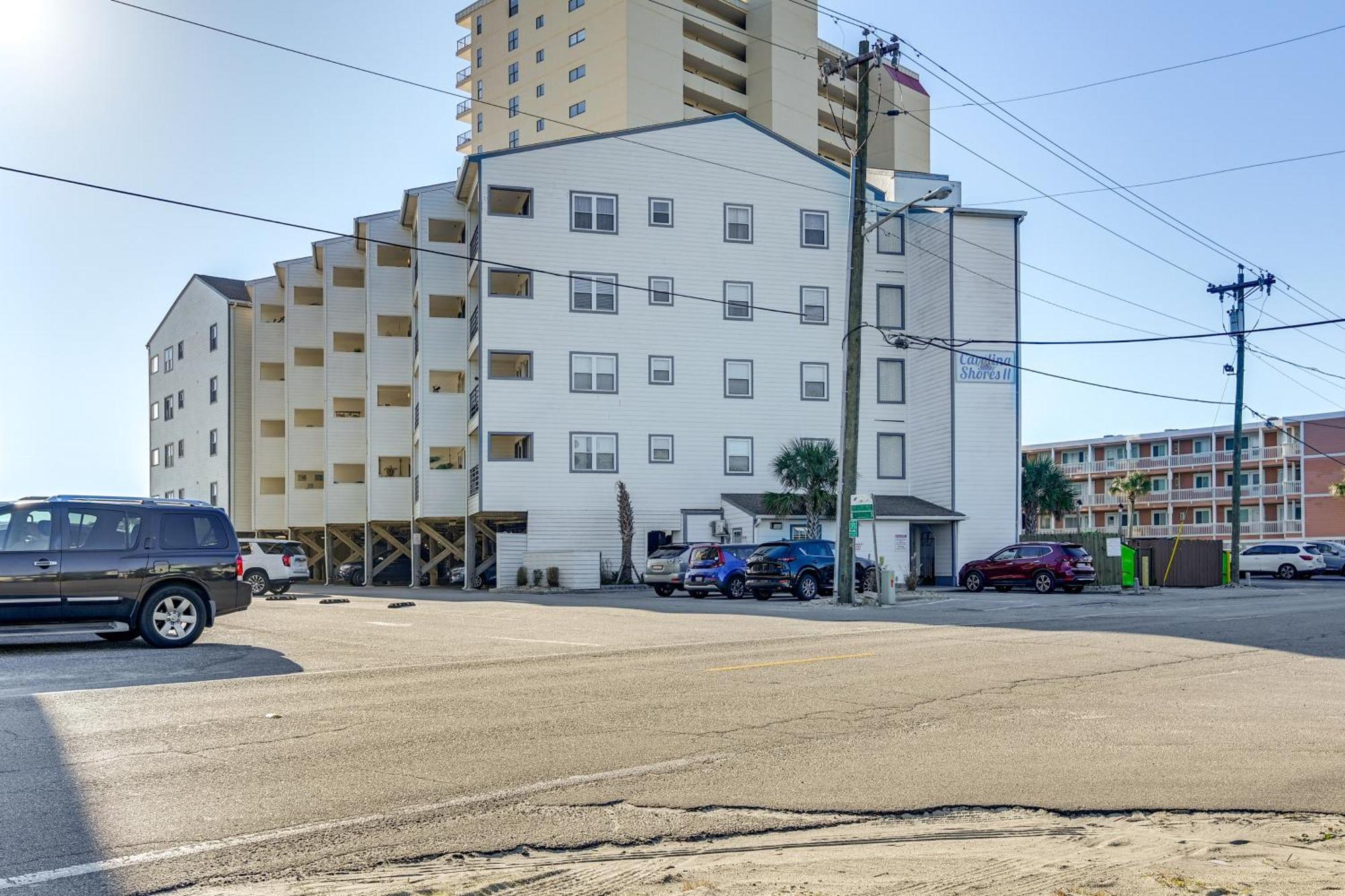 Cozy Beachfront Condo With Wifi, Views And Pool Access Myrtle Beach Eksteriør billede